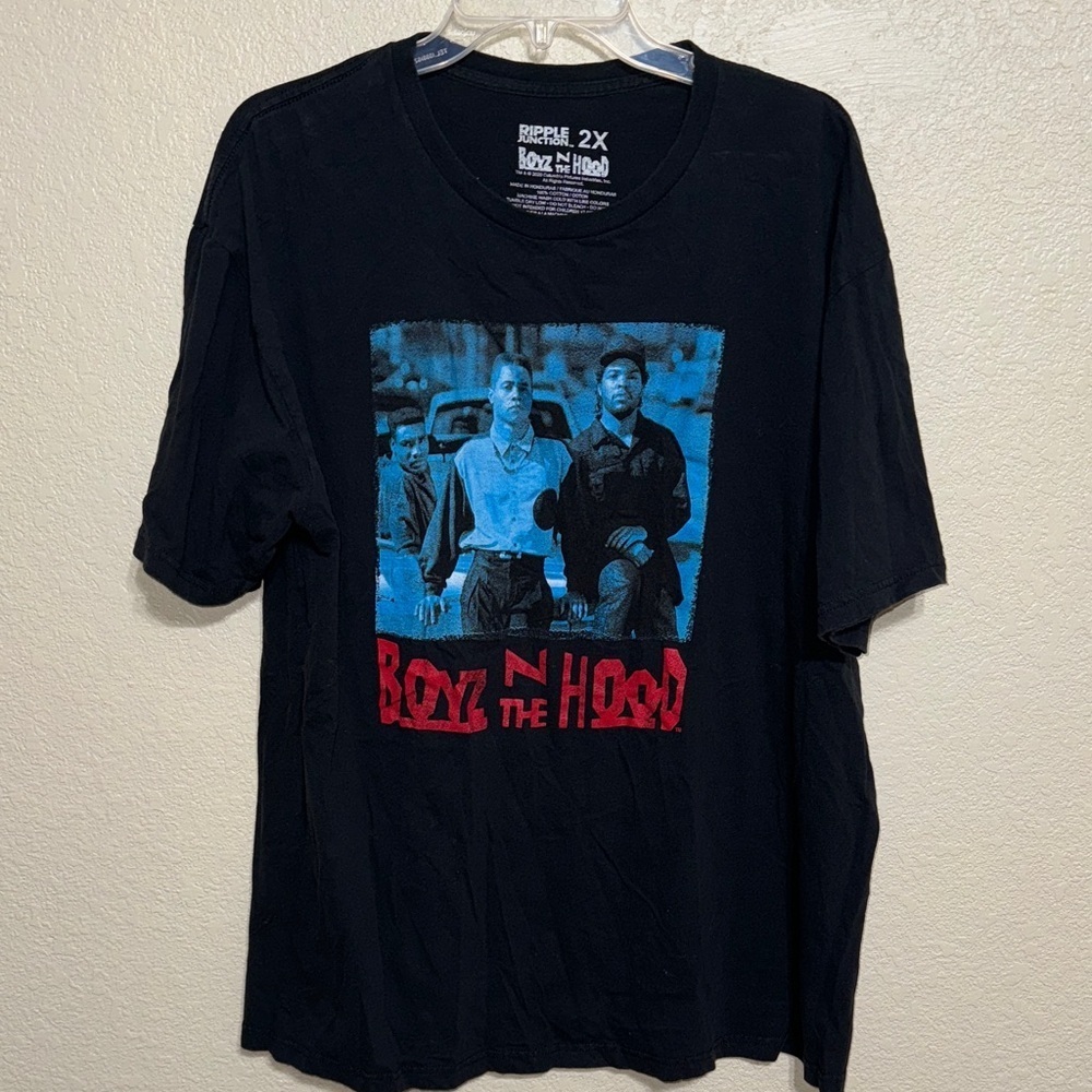 Boyz N The Hood Graphic Black Tee Men’s 2X Streetwear T Shirt